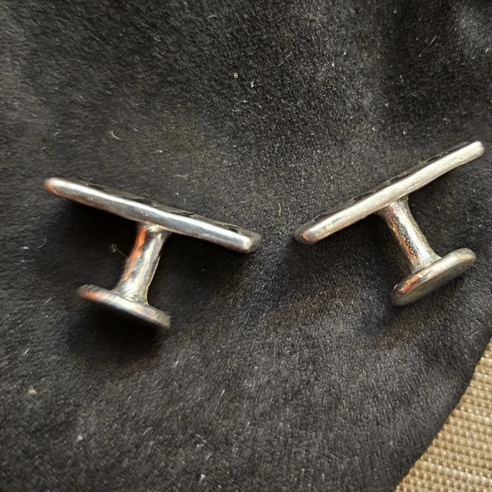NEW The Beatles Sterling Silver .925 "Abbey Road" Cufflinks By PennyRoyal in Box - Picture 3 of 4